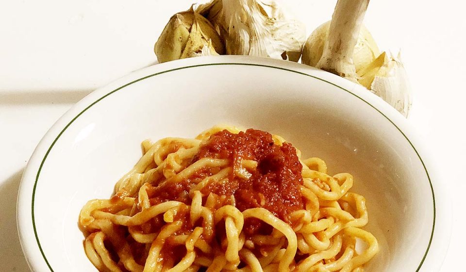 I pici all’aglione