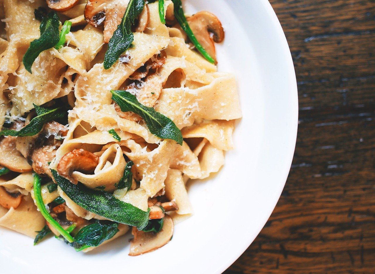 Le tagliatelle con farina di ceci